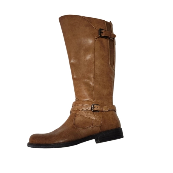 Baretraps Corrie Riding Boots Brush Brown Women's Size 8 Zipper Closure - Picture 12 of 16